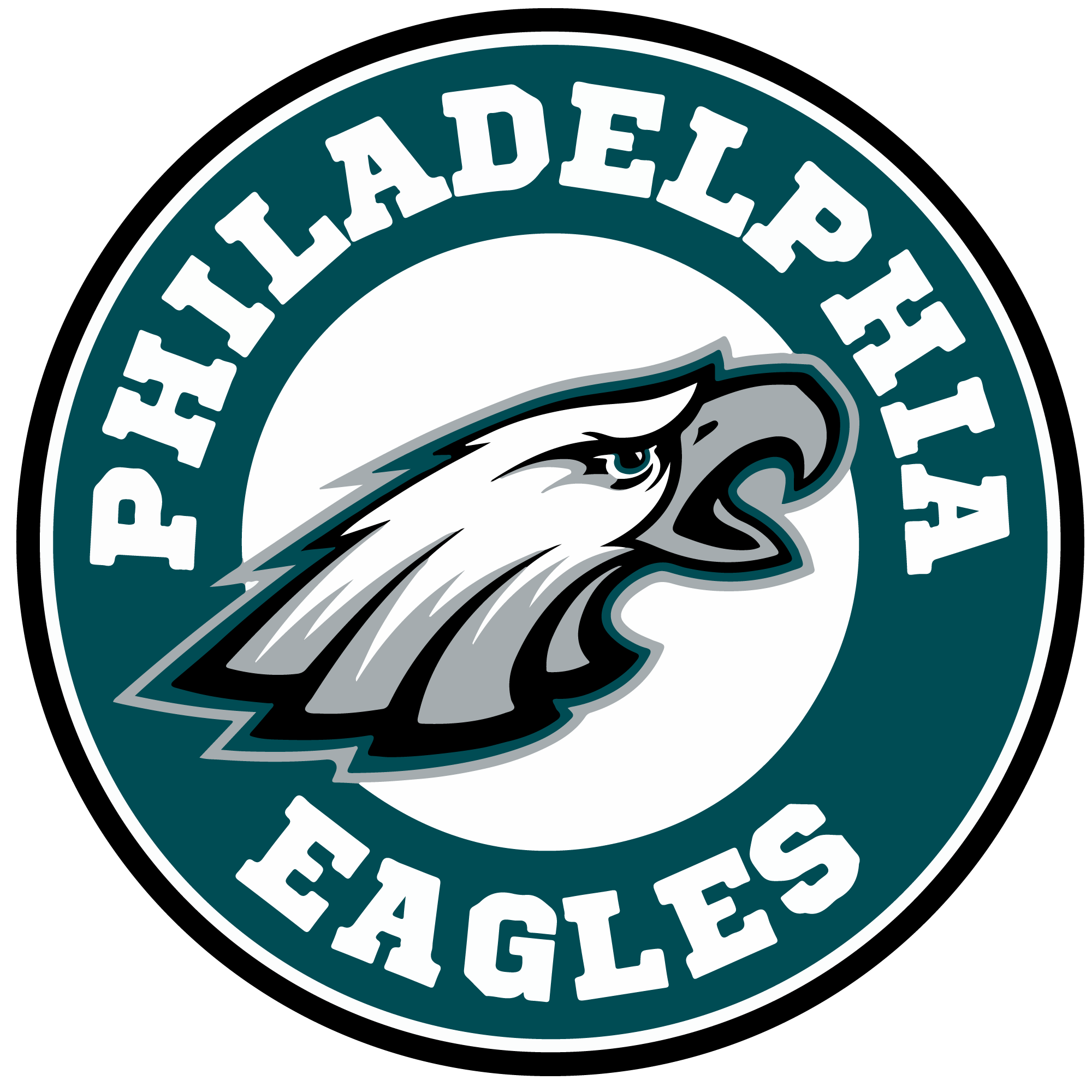 Eagles sports heat transfers