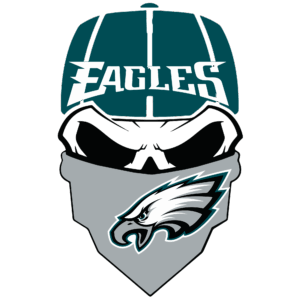 Eagles sports heat transfers