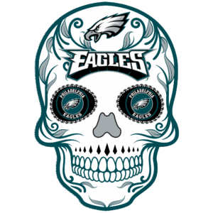 Eagles sports heat transfers