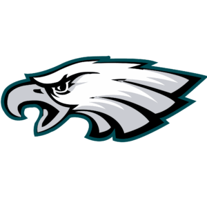 Eagles sports heat transfers