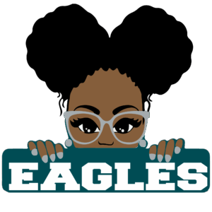 Eagles sports heat transfers