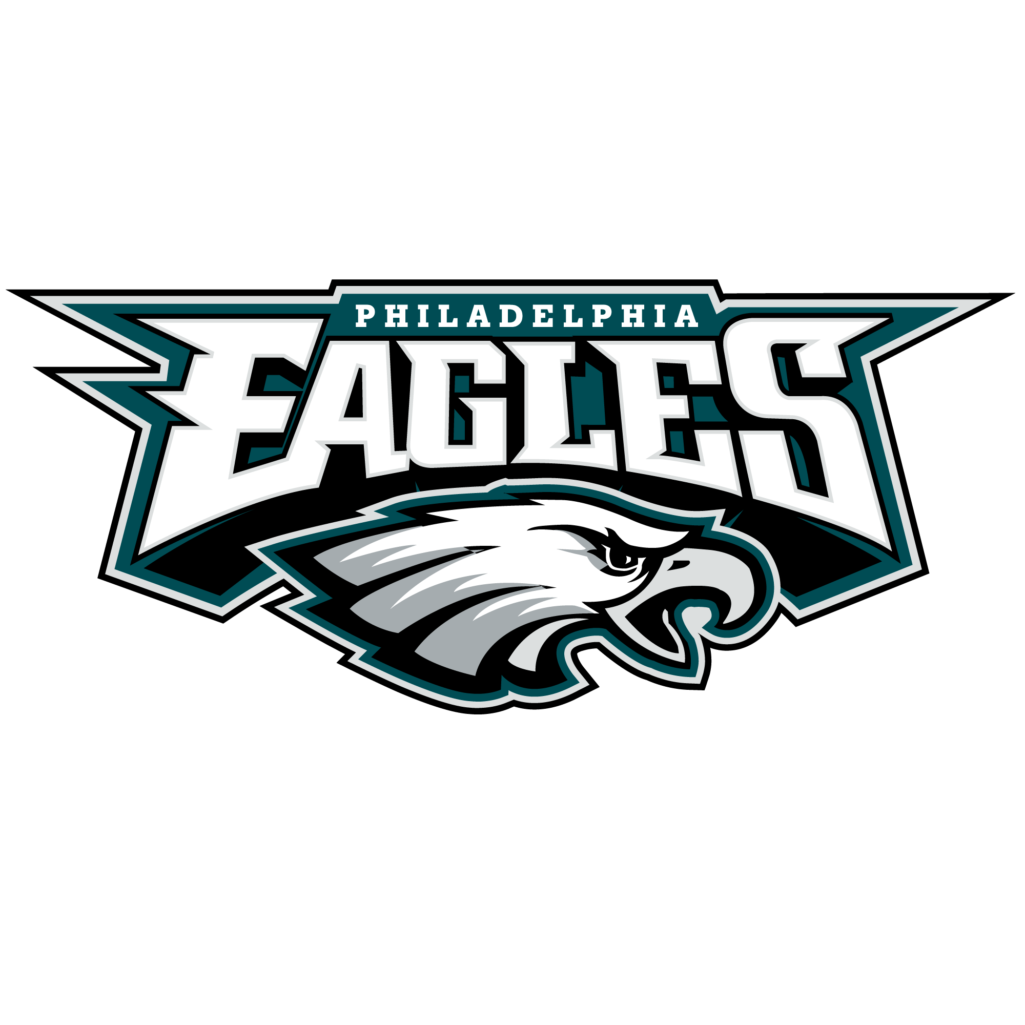 Eagles sports heat transfers