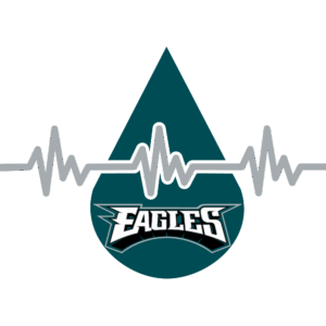 Eagles sports heat transfers