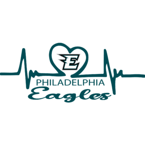 Eagles sports heat transfers