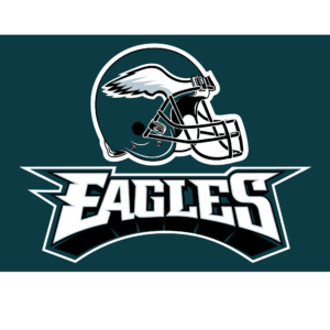 Eagles sports heat transfers