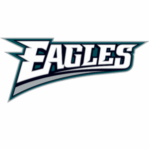 Eagles sports heat transfers