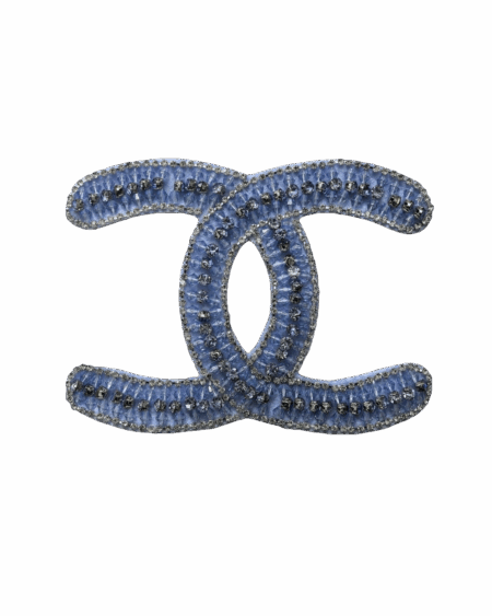 Beaded sew on colorful embroidered patches