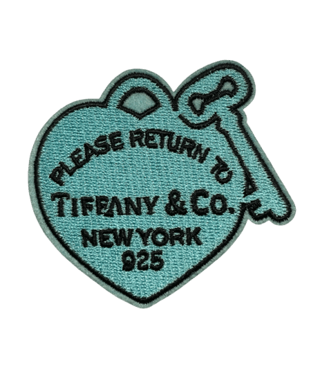 Key Tif iron on embroidery patches