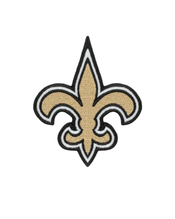 New Orleans Saints logo NFL embroidery design