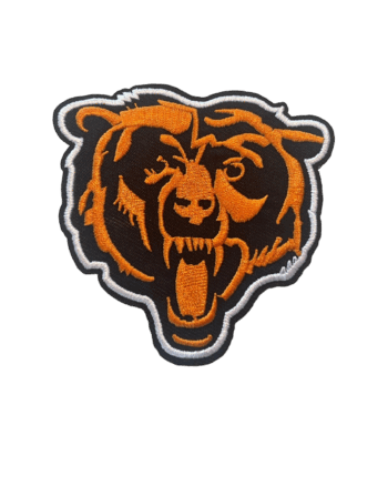 Chicago Bears logo NFL embroidery design