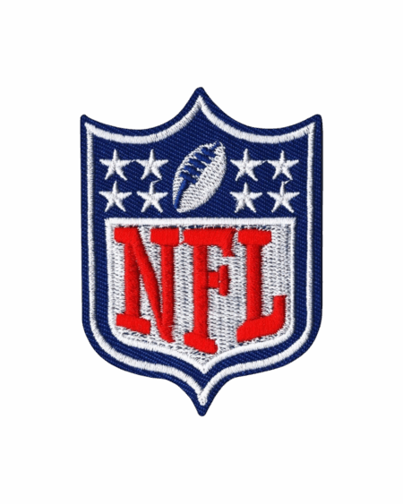 Football badge iron on patch