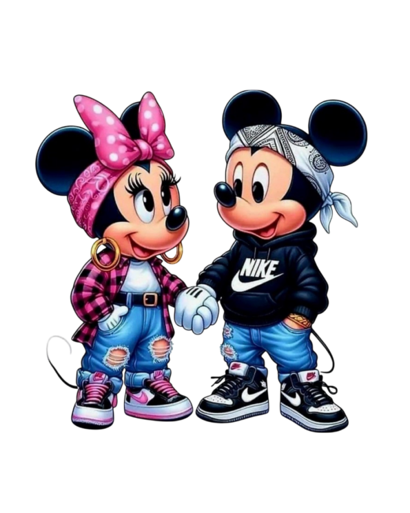 Cartoon iron on heat transfers 4