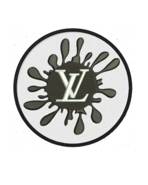 Splatter iron on patches