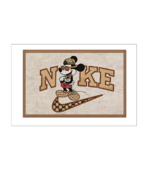 Mickey G iron on patches