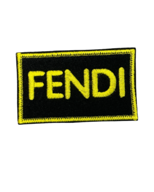 F Letter iron on embroidered Patches