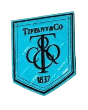 T pocket Glossy leatherette iron on patches