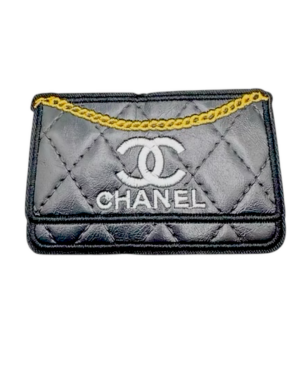 Bag Glossy leatherette iron on patches 1